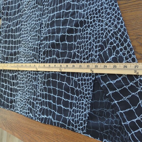 Snapdragon & Twig long sleeve black white‎ button front Women's Blouse size S - Picture 11 of 16